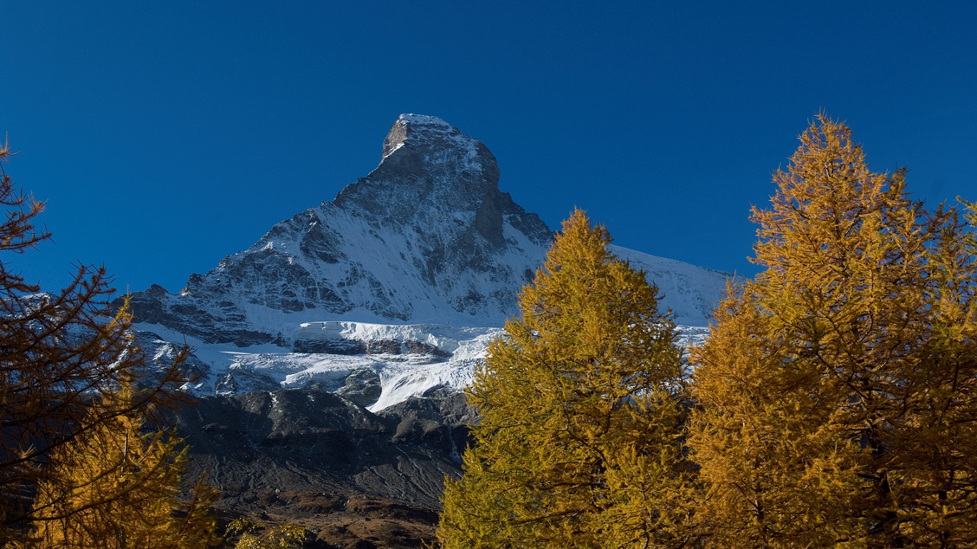 Matterhorn aus Richtung Schönbielhüütte